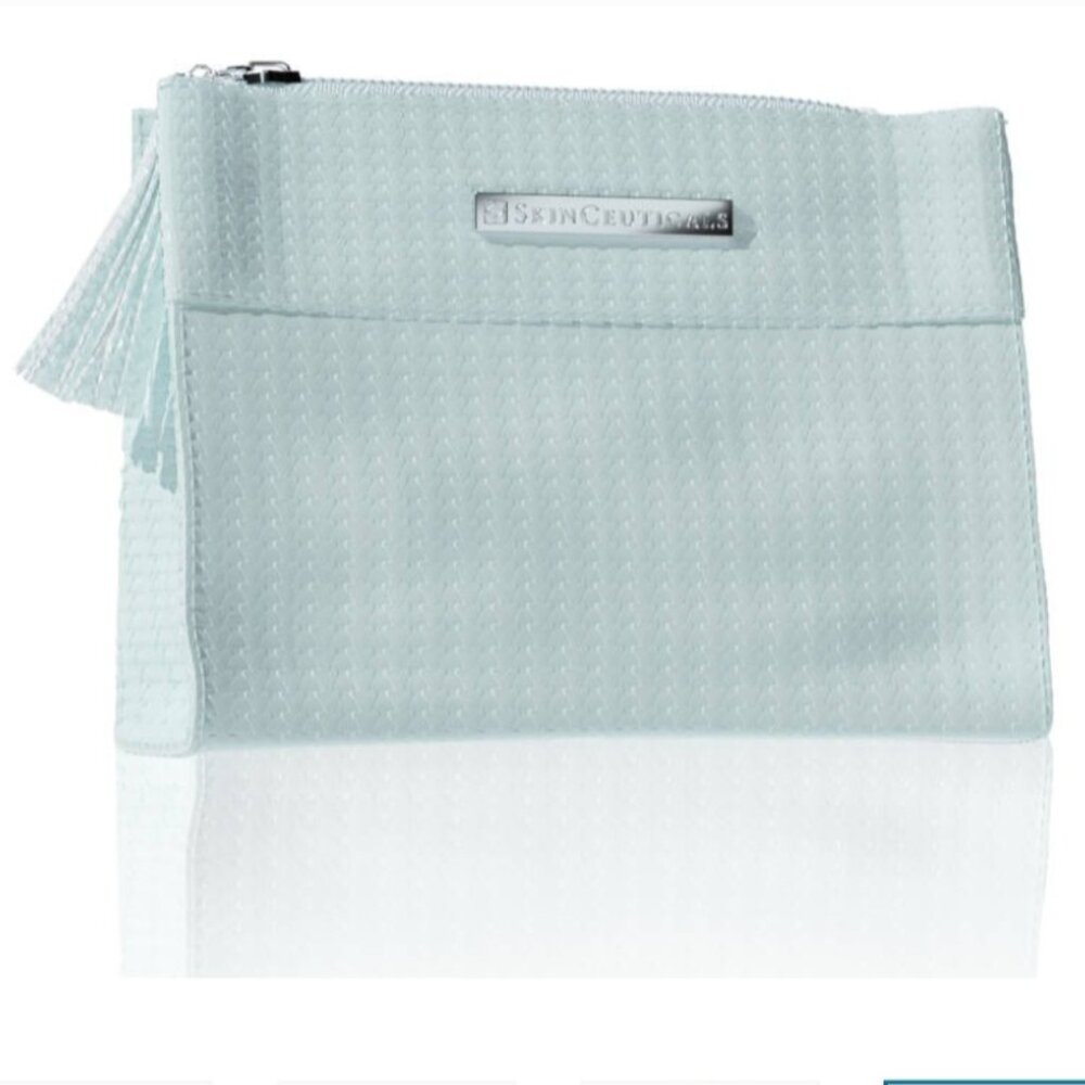 NEW SKINCEUTICALS Limited Edition Cosmetics Bag In Blue